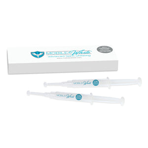 
                
                    Load image into Gallery viewer, Mobile White 22% Whitening Gel Refill Kit - Set of 2 Syringes
                
            